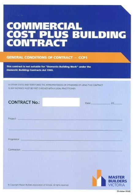 Commercial Cost Plus Contract